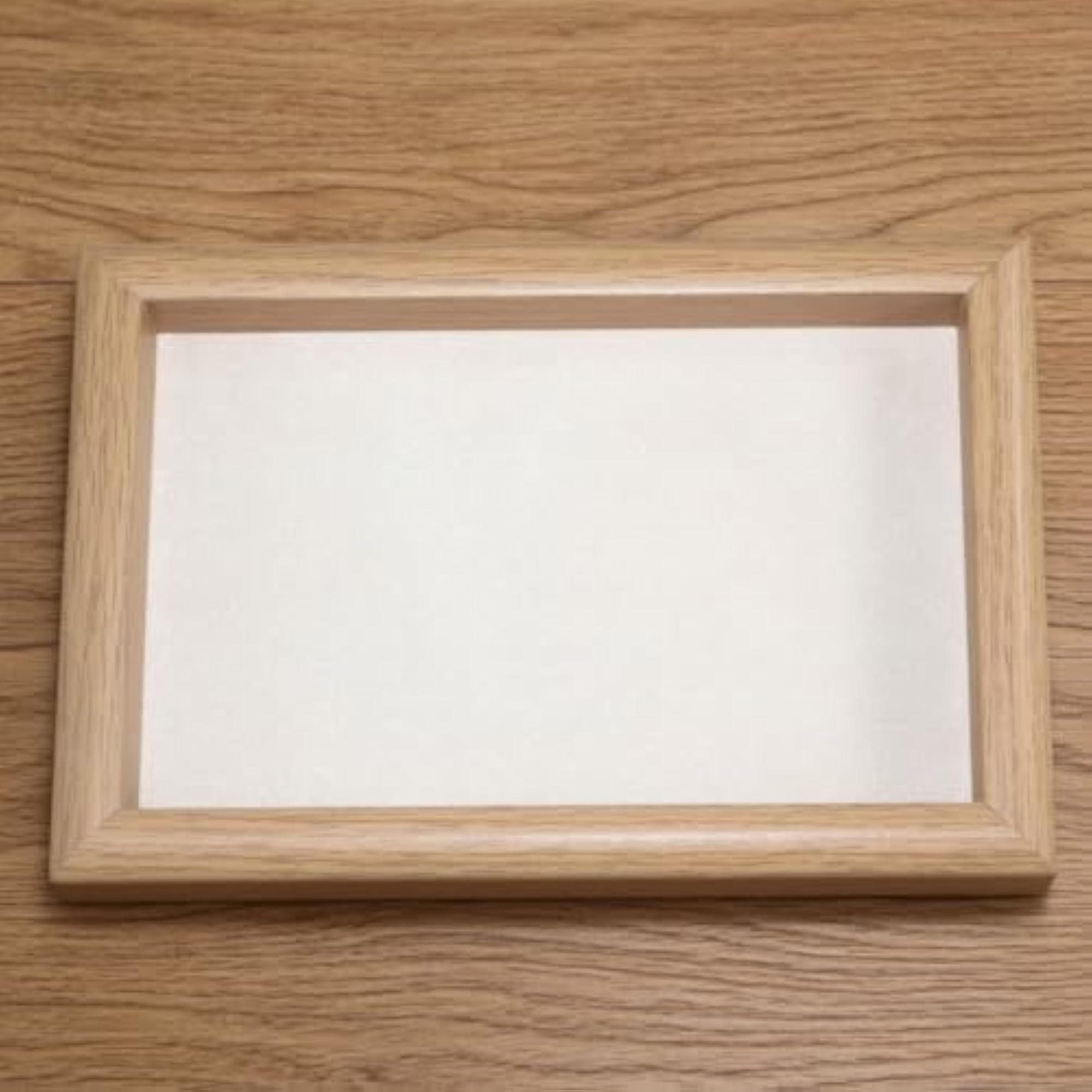 Rectangular Wooden Jewelry Display Tray, Open-Top Design
