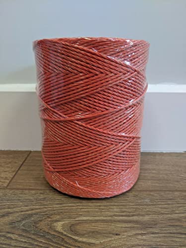 3mm 500m Orange Electric Fence Polywire Wire Fencing - ECONOMY