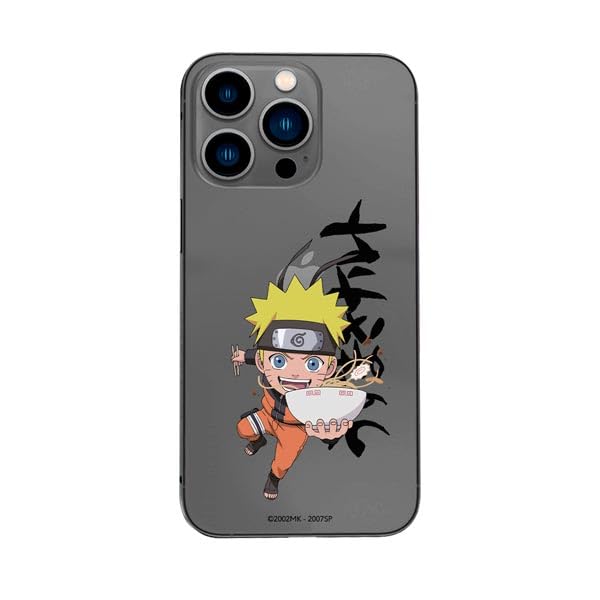 Coque Officielle Naruto Baby Ramen Pour IPhone 13 - Silicone Souple Transparent - Résiste Au Jaunissement
