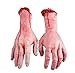 Gillberry Human Arm Hand Bloody Dead Body Parts Haunted House Halloween Prop (left)