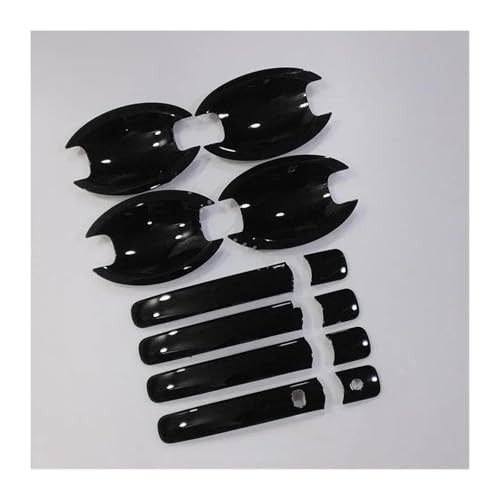車外ドアハンドルカバー 用 エクストレイル Xトレイル T31 2009 2010 2011 2012 2013 カーアクセサリー ABS 外装ドアハンドルカバー ドアハンドルボウルトリム(Style13)
