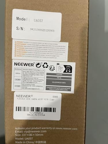 NEEWER 55cmマジックアーム 卓上カメラマウント UA057 の商品画像 10
