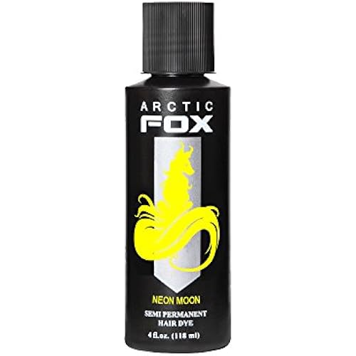 ARCTIC FOX Neon Moon Semi-Permanent Hair Dye - Vegan - 4 Fl Oz