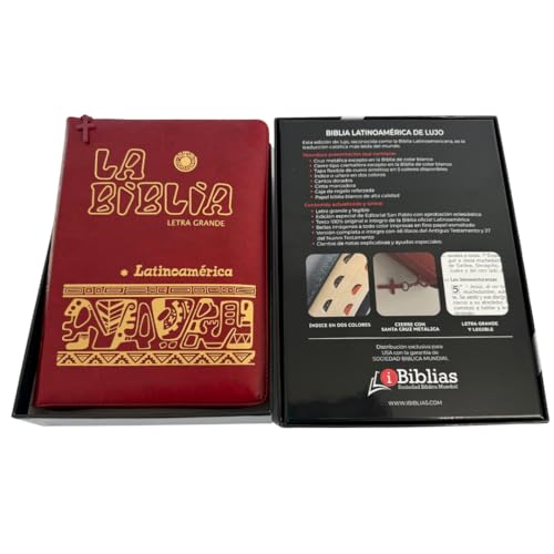 La Biblia Latinoamérica de Lujo Rojo (Spanish Edition)