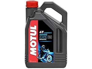 Motul – Motul 3000 4T 20W50 Mineralisches Motorenöl 4 Liter