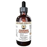 Chinese Licorice Alcohol-FREE Liquid Extract, Chinese Licorice (Glycyrrhiza Uralensis) Root Glycerite Herbal Supplement 2 oz