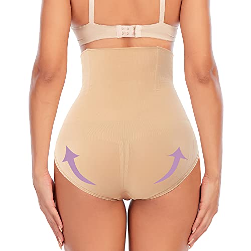 Image of Werena Women Tummy Control Shapewear Panties Shaping Underwear High Waist Body Shaper