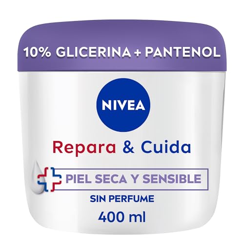 NIVEA Repara & Cuida Crema hidratante corporal, facial y para...