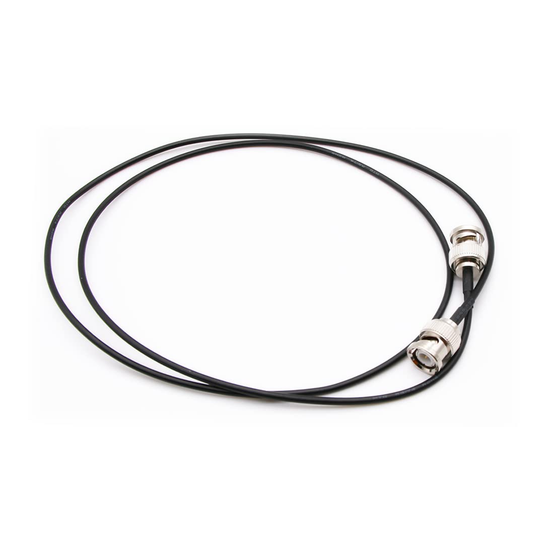 AKZYTUE RG174 3.3 Ft BNC Male to Male Coaxial Jumper Cable 50 Ohm