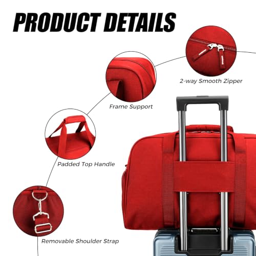Image of Searock 45L Gym Bag for Men & Women with Shoe Compartment