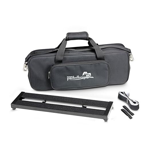 Palmer Pedalbay 50 S - Pedalboard con bolsa de transporte acolchada 50 cm