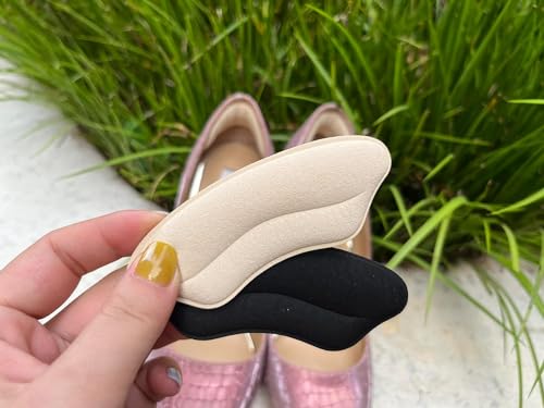 Image of Heel Pads Inserts Grips Cushions Protectors Liner Filler Snugs For Shoes Too Big Loose Prevent Slip Blisters Pain Fit Men Women Multicolor