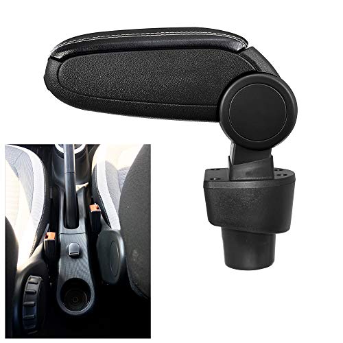 LP Trade Central Armrest for Renault | Accessories Console and Armrest with Organiser Compartment | Relaxed Car Interior