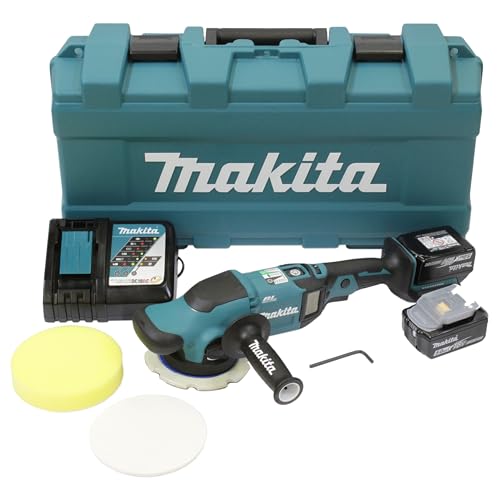 Makita DPO600TKX1 Exzenterpolierer, 1 Akku plus Ladegerät im...