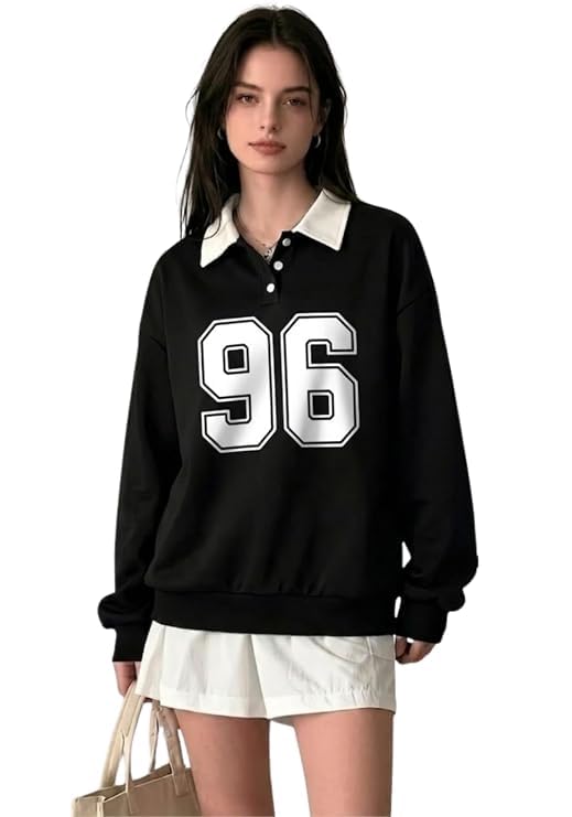 Women's Cotton Blend Graphic Printed Sweatshirt, Full Sleeve Pullover, Collar Neck, Ribbed Cuffs and Hem, Casual Warm Winter Top for Women and Girls-picture-20