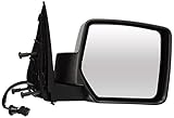 Sherman Replacement Part Compatible with Jeep Liberty Passenger Side Mirror Outside Rear View (Partslink Number CH1321279)