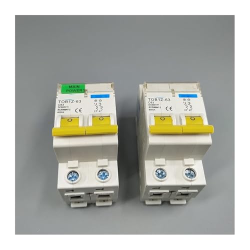 Evita cortocircuitos en paneles solares con el disyuntor MCB 2P 4