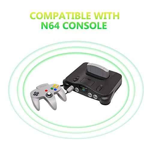 Xahpower N64 Controller Extension Cable Cord For Nintendo 64 N64 Controller thumb #1