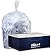 Plasticplace 4 Gallon Trash Bags │ 6 Microns │ Clear Garbage Can High Density Liners │ 17" x 18" (2000 Count)