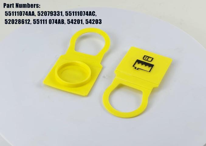 Amazon.com: CEYHTLY 55111074AA Engine Coolant Reservoir Cap 2PCS