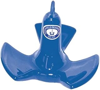 Greenfield 530-R Vinyl Coated River Anchor - Royal Blue, 30 lb.