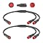 2 Pin Connector(2Male to 1Femal)