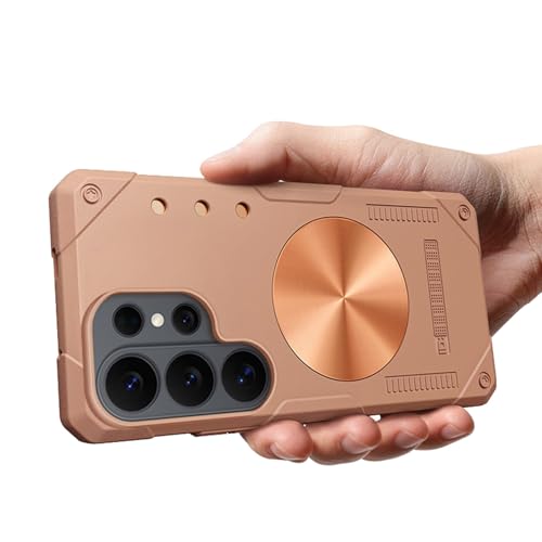 Coque antichoc Samsung S26 Ultra orange idéale pour le jeu et la charge sans fil