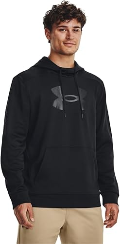 Under Armour Sudadera con capucha de forro polar con logotipo grande