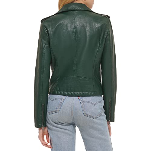 Image of Levi's Women's Classic Faux Leather Moto Jacket Coat