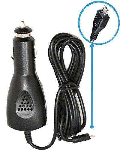 Navitech Micro USB Caricabatteria da Auto per d?zlCam LMT-D/d?zl 770LMT-D/d?zl 570LMT-D