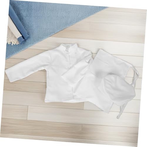 Conjunto de ropa para cocina y repostería infantil con delantal ajustable 5