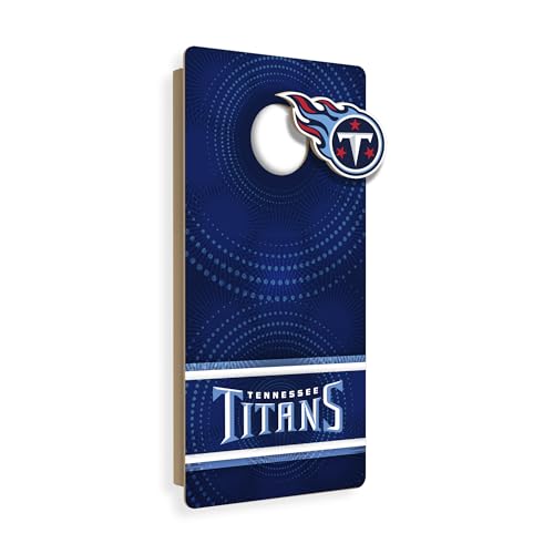 Tennessee Titans Wall Hanging Cornhole Board