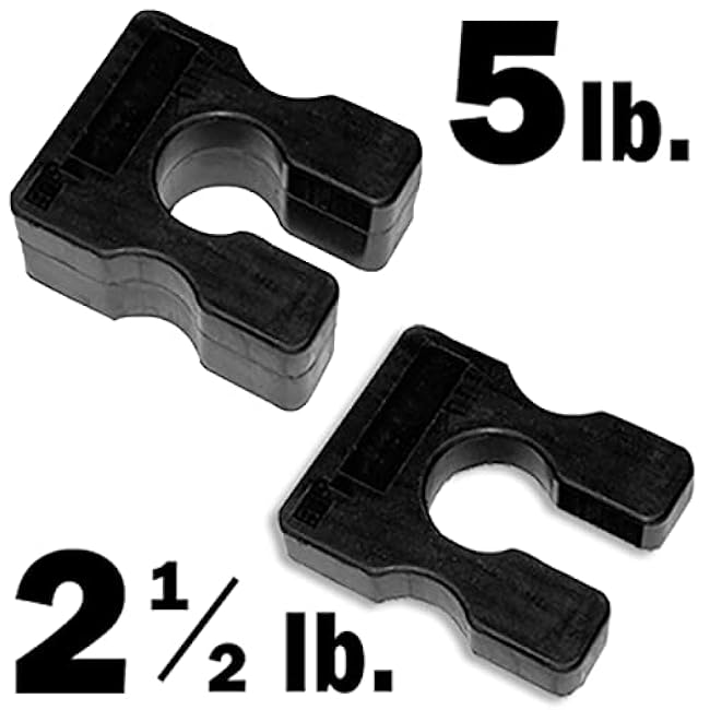 Body-Solid Weight Stack Adapter Plates - Add More Resistance to Your Weight Machines for Improved Results