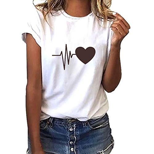 Ofertas de Hoy Camisetas Algodon Blanco Mujer Blusas De Elegantes Azulina Ropa Verano 2025 Conjunto Camiseta Corta Niña Top Ombligo Formal Blancas Marron Encaje Amarillo Vestidos Manga Cortas