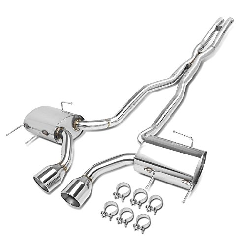 DNA MOTORING CBE-CTSV11-62L Cat Back Exhaust System [ 11-14