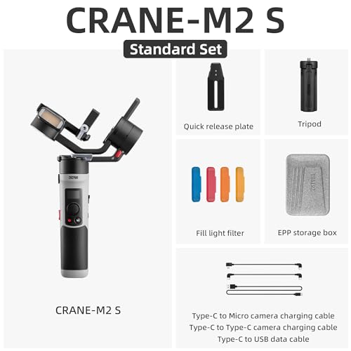 Image of Zhiyun M2S Gimbal Crane Stabilizer