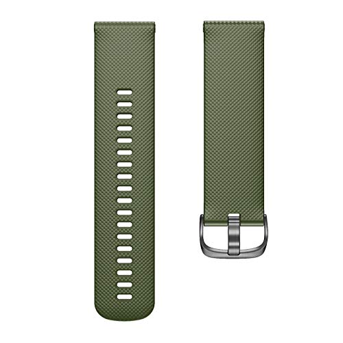 Correa de silicona suave de 22 mm acabado premium para Garmin Vivoactive diseño ágata 7