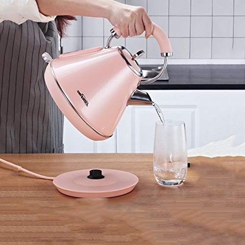 GFDFD 220V Retro ElectricHochwertiger Wasserkocher Kreative Lebensmittelqualität 304 Edelstahl Elektrokessel Haushalt… – Bild 3