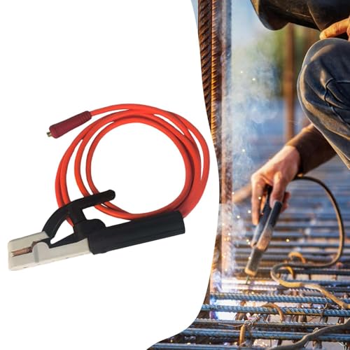 Câble en cuivre Fenteer pour poste à souder avec porte-électrode 500cm - 8