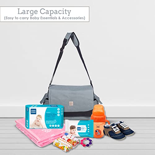 Mee Mee Multipurpose Diaper Bag (With Bottle Warmer & Changing Mat