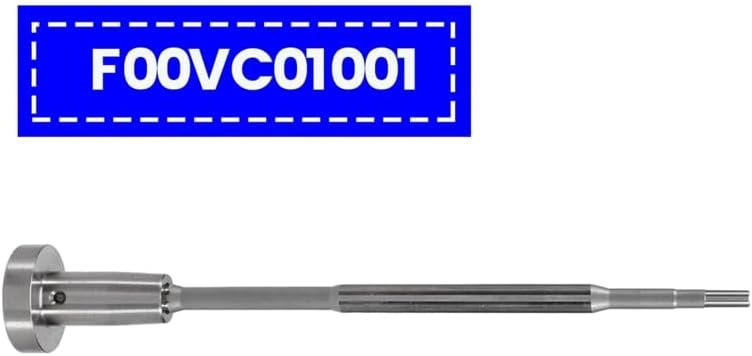 F00VC01001 Diesel Common Rail Fuel Injector Control Valve for Diesel Injector 0445110070 Replacement - (Color: Silver)