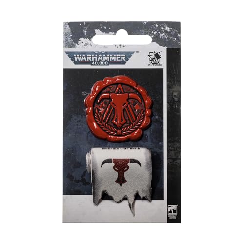 Image of Starforged Warhammer 40K Purity Seals Space Marines Blood Angels Ultramarines Chapters Collection Brooch Pin Badge Pendant Warhammer Gifts