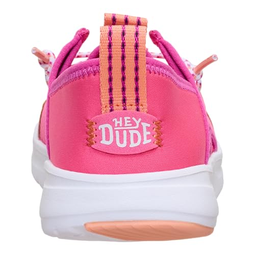 HEYDUDE Unisex Youth Wally Hey2O Wander Slip On Mesh Shoe, Pink Size 7 | Built for Water, Lightweight with Quick Dry by HEYDUDE - Used condition - Image 6