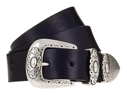 Ceinture Vanzetti 35mm cuir noir W75 pour éviter l'usure