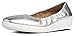 FitFlop Women's F-pop Ballerina Leather
