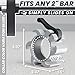 Synergee Silver Aluminium Barbell Collars Locking 2