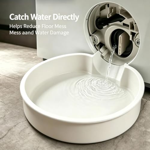 Washing Machine Drain Tray - Waterproof Non-Slip Drip Pan with Raised Edge for Washer, Dryer & Laundry Room - Image 4