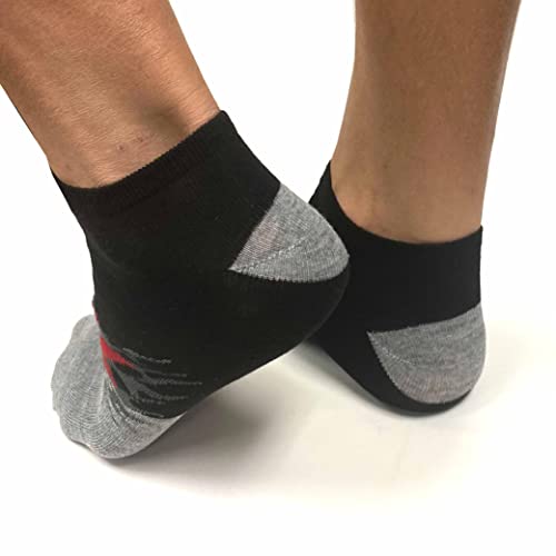6 Pairs Mens Novelty Ankle Socks Smokers Leaf 420 Pot Crew Low Cut Sports 10-132