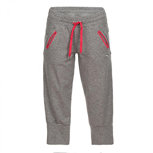 Image of Puma Women's' Regular Pants Tights Trousers (50865302 Athletic Gray Heather S)
