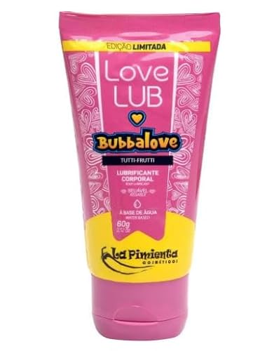 Lubrificante Love Lub Bubbalove 60G La Pimienta (TUTTI FRUTTI)